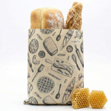 Premium XL Brotbeutel mit Bio-Bienenwachs