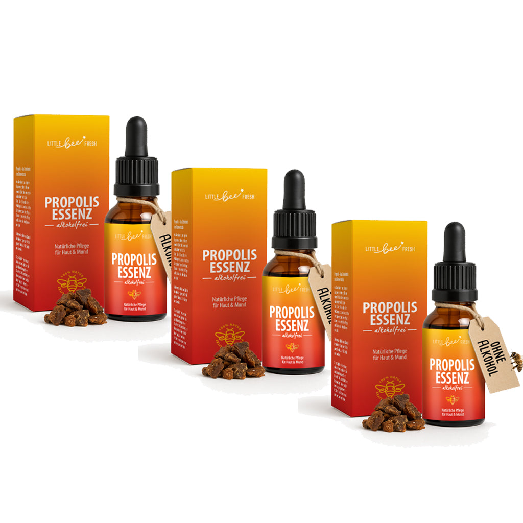 Spar-Set – 3x Propolis Essenz – alkoholfrei | natürliche Pflege aus dem Bienenstock